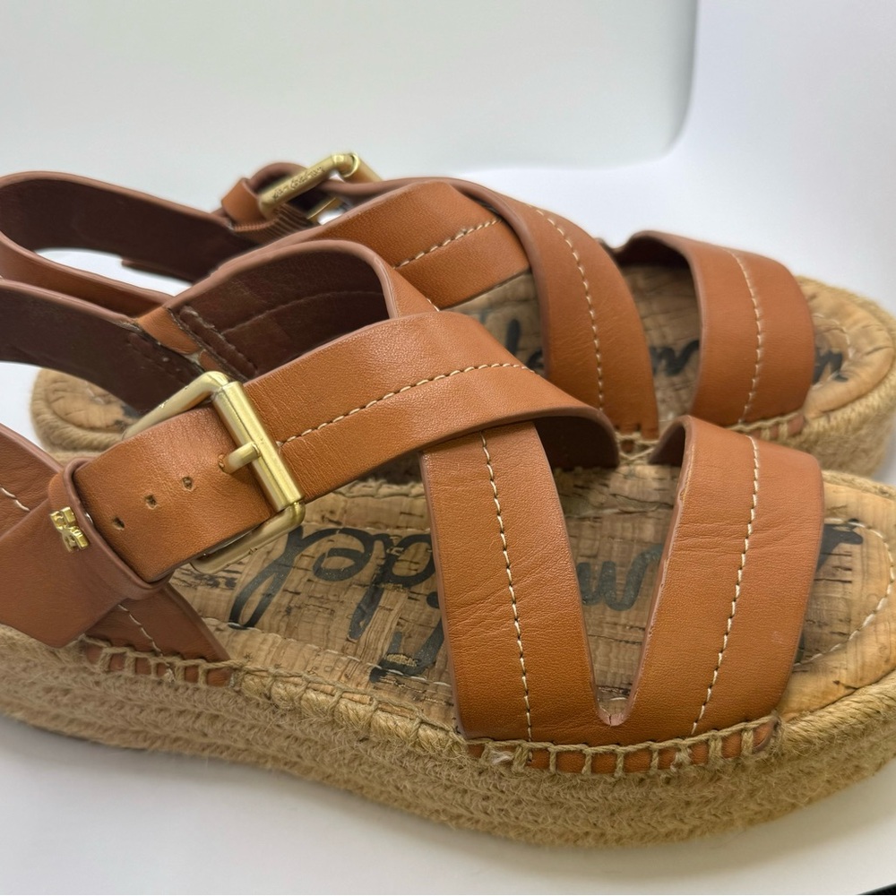 Sam Edelman Tan Strappy Sandals